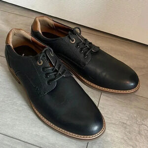 DENVER HAYES Men’s Leather Dress Shoe, Size 10